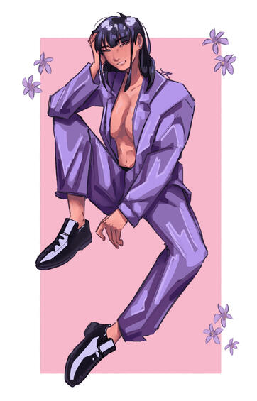 fullbody one-character fully rendered drawing fullbody one-character fully rendered drawing